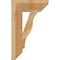 Ekena Millwork Funston Slat Rough Sawn Bracket, Western Red Cedar, 6"W x 20"D x 32"H BKT06X20X32FST06RWR - alternate 2